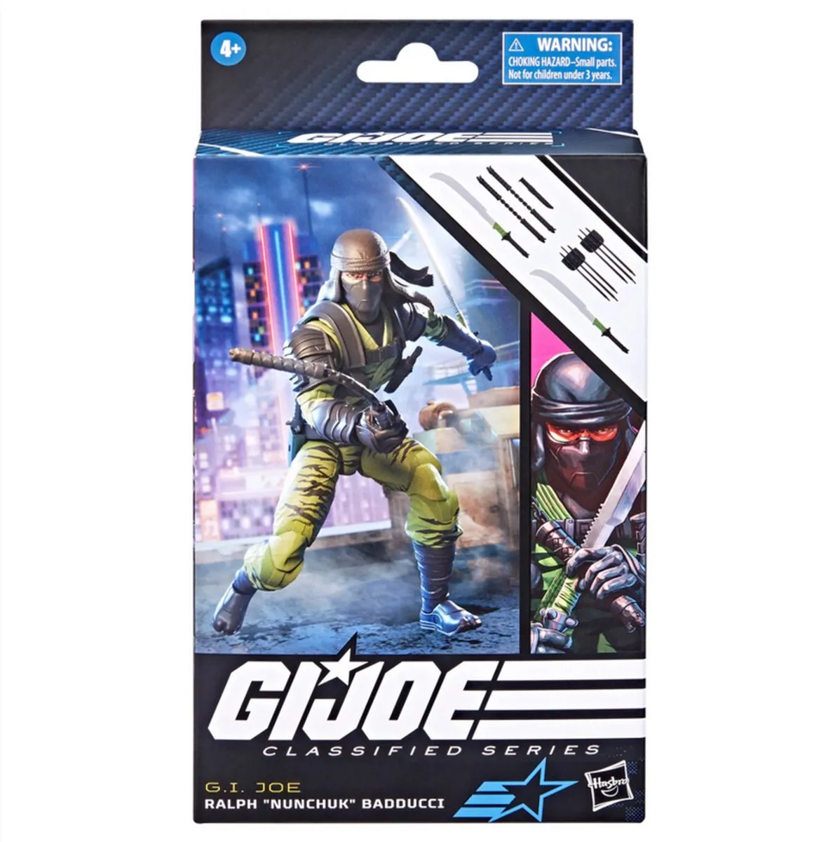 Hasbro G.I. Joe Classified Series Ralph Nunchuk Baducci Action Figure 15cm
