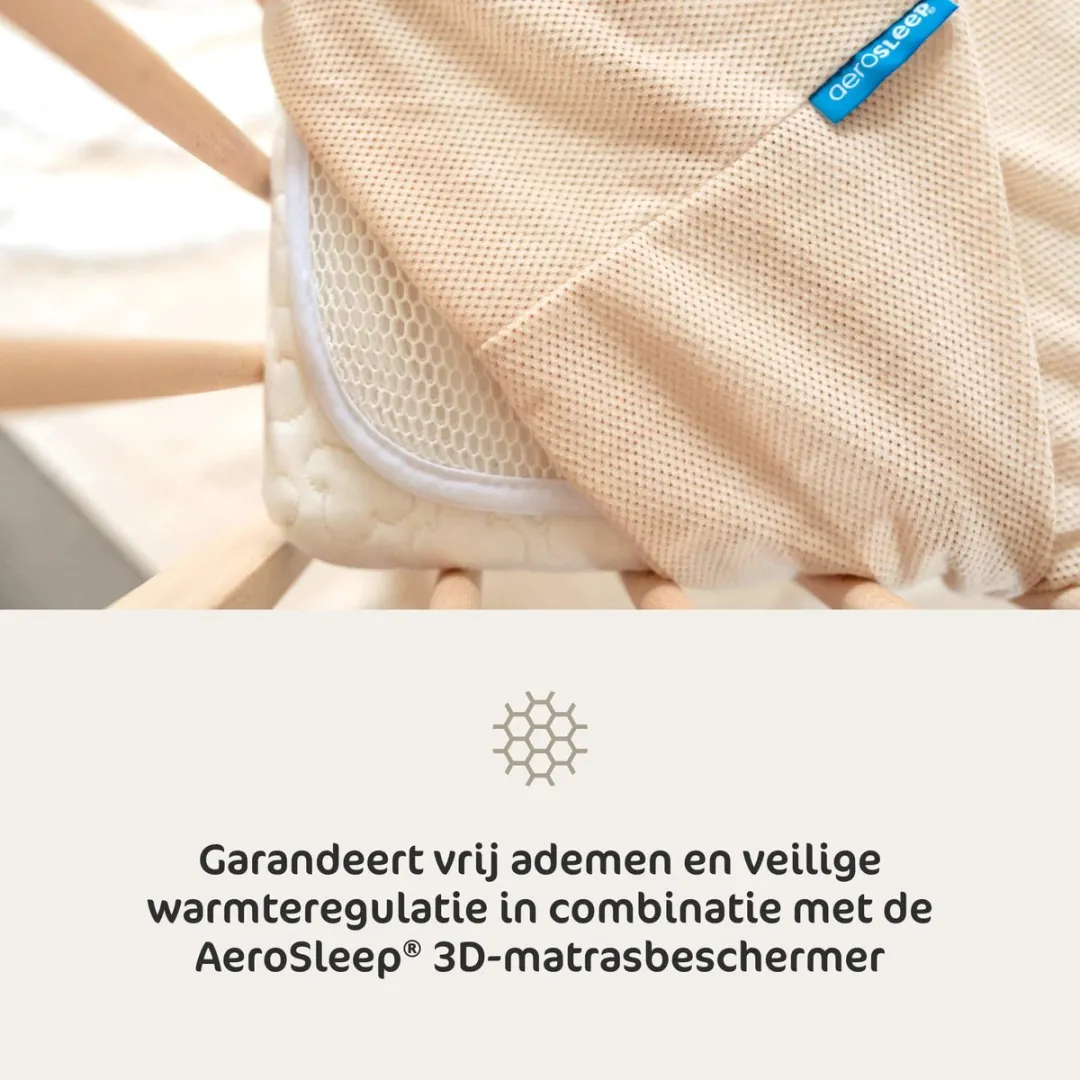 AeroSleep Hoeslaken 90x40cm - Blue