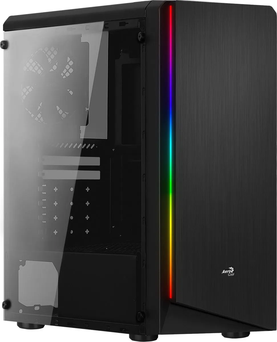Aerocool RIFT Midi Tower - Zwart