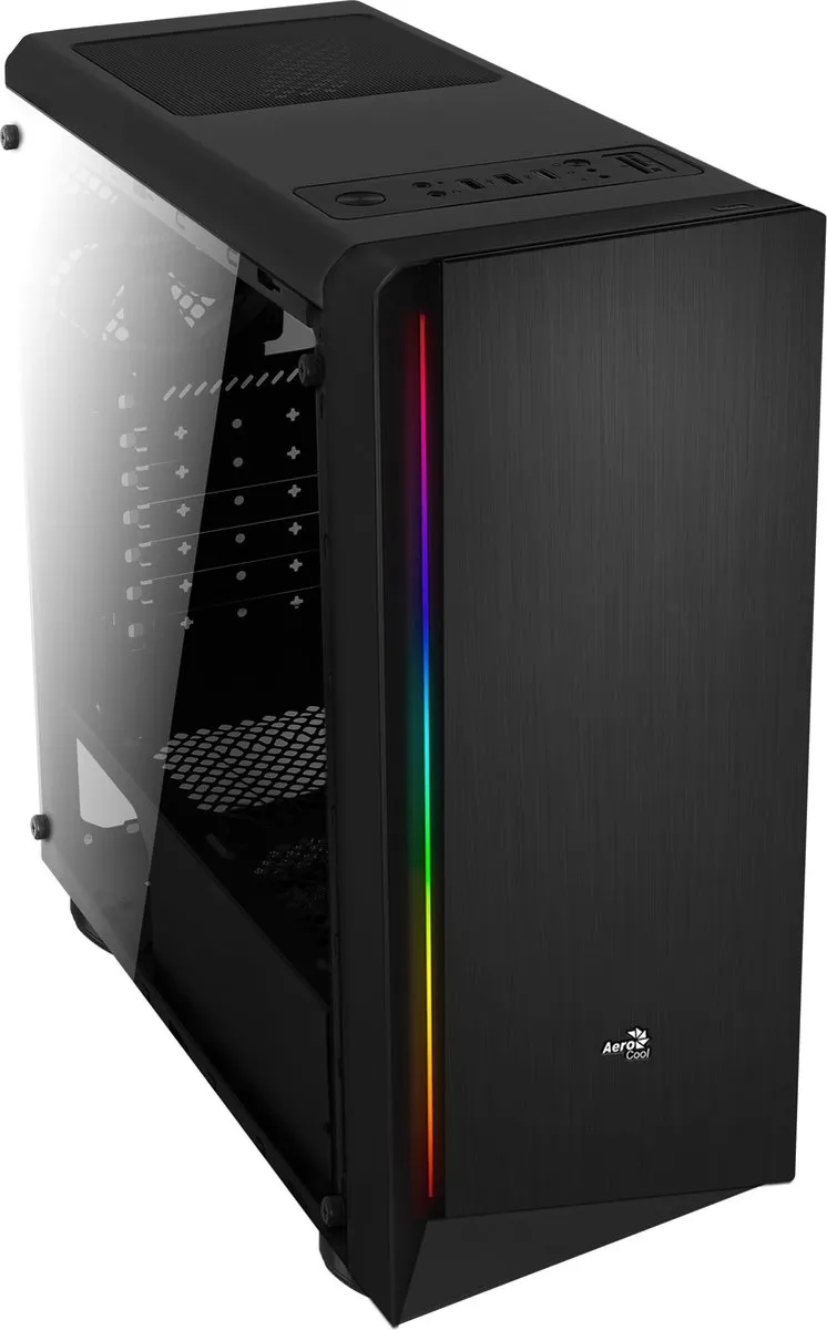 Aerocool RIFT Midi Tower - Zwart