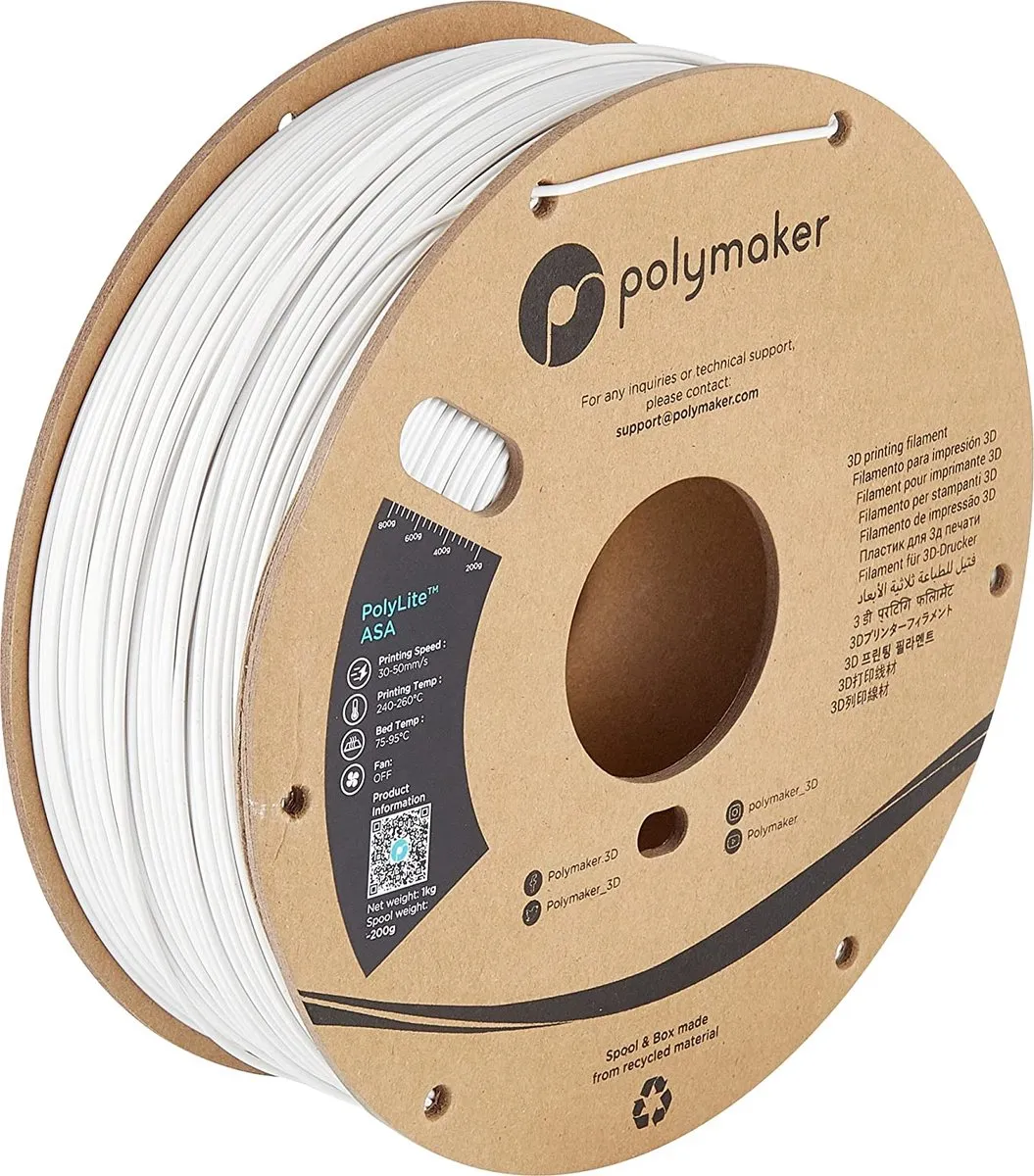 Polymaker PolyLite ASA Filament 1.75mm 1000g