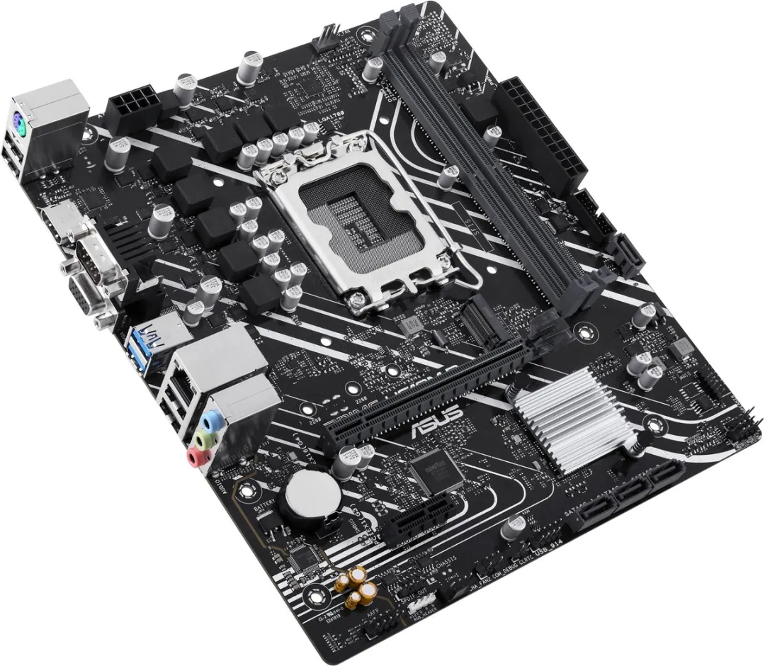 ASUS PRIME H610M-D Moederbord - Micro-ATX - Intel H610 - LGA 1700