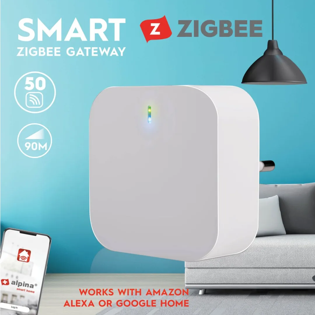 Alpina Smart Home Zigbee Gateway 8711252265476 - Wit