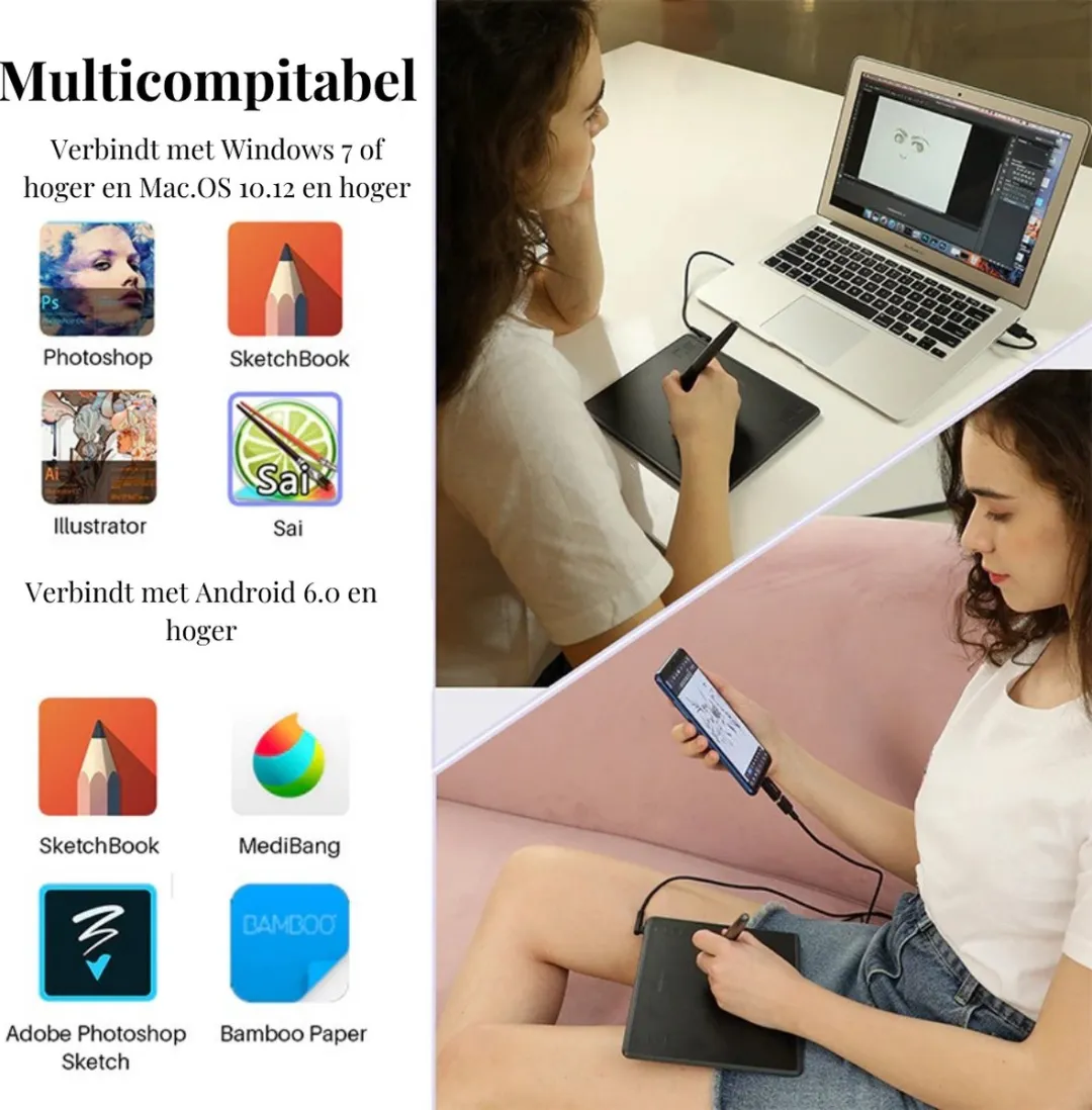 Huion HS64 Tekentablet