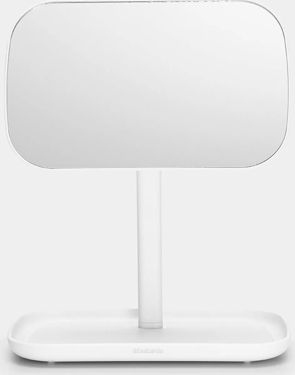 Brabantia ReNew Make-up Spiegel White - met Accessoireschaal - afbeelding 6 van 6