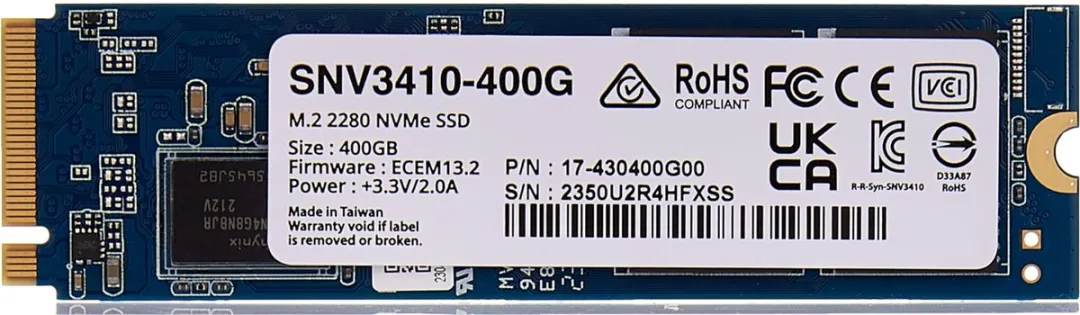 Synology SNV3410-400G SSD 400GB