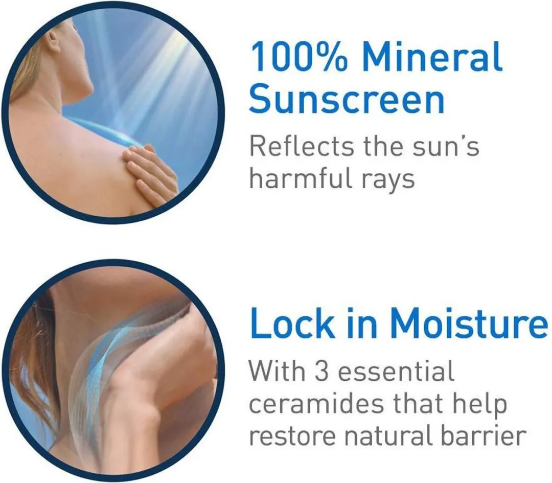 CeraVe Hydraterende Minerale Zonnebrandcrème SPF 50 - 75ml
