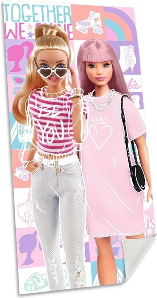 Barbie Strandlaken 70x140cm