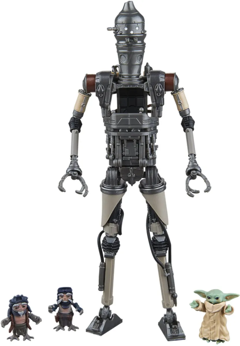 Hasbro Star Wars The Mandalorian Black Series IG-12 & Grogu
