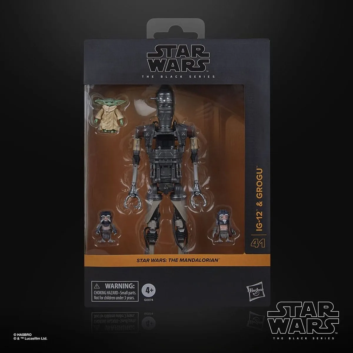 Hasbro Star Wars The Mandalorian Black Series IG-12 & Grogu - 2-Pack - afbeelding 4 van 6