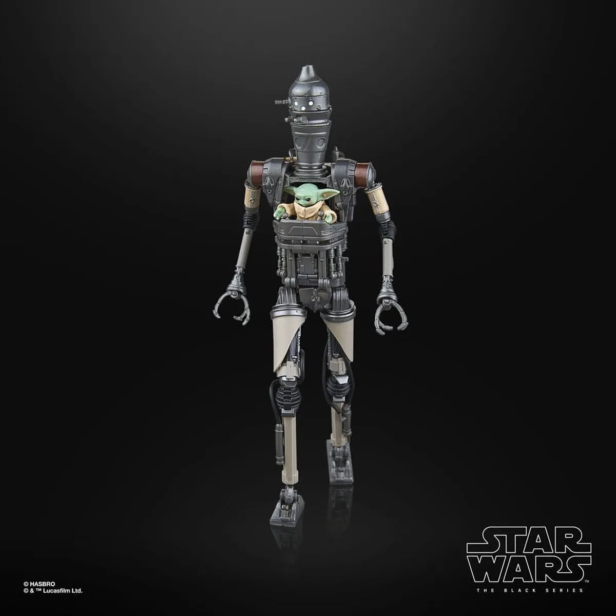 Hasbro Star Wars The Mandalorian Black Series IG-12 & Grogu - 2-Pack - afbeelding 6 van 6