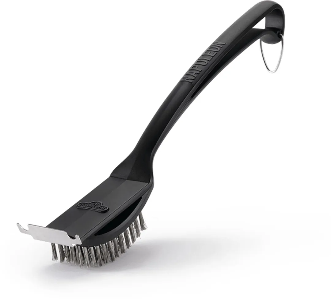 Napoleon grillborstel met RVS borstels en kunststof greep