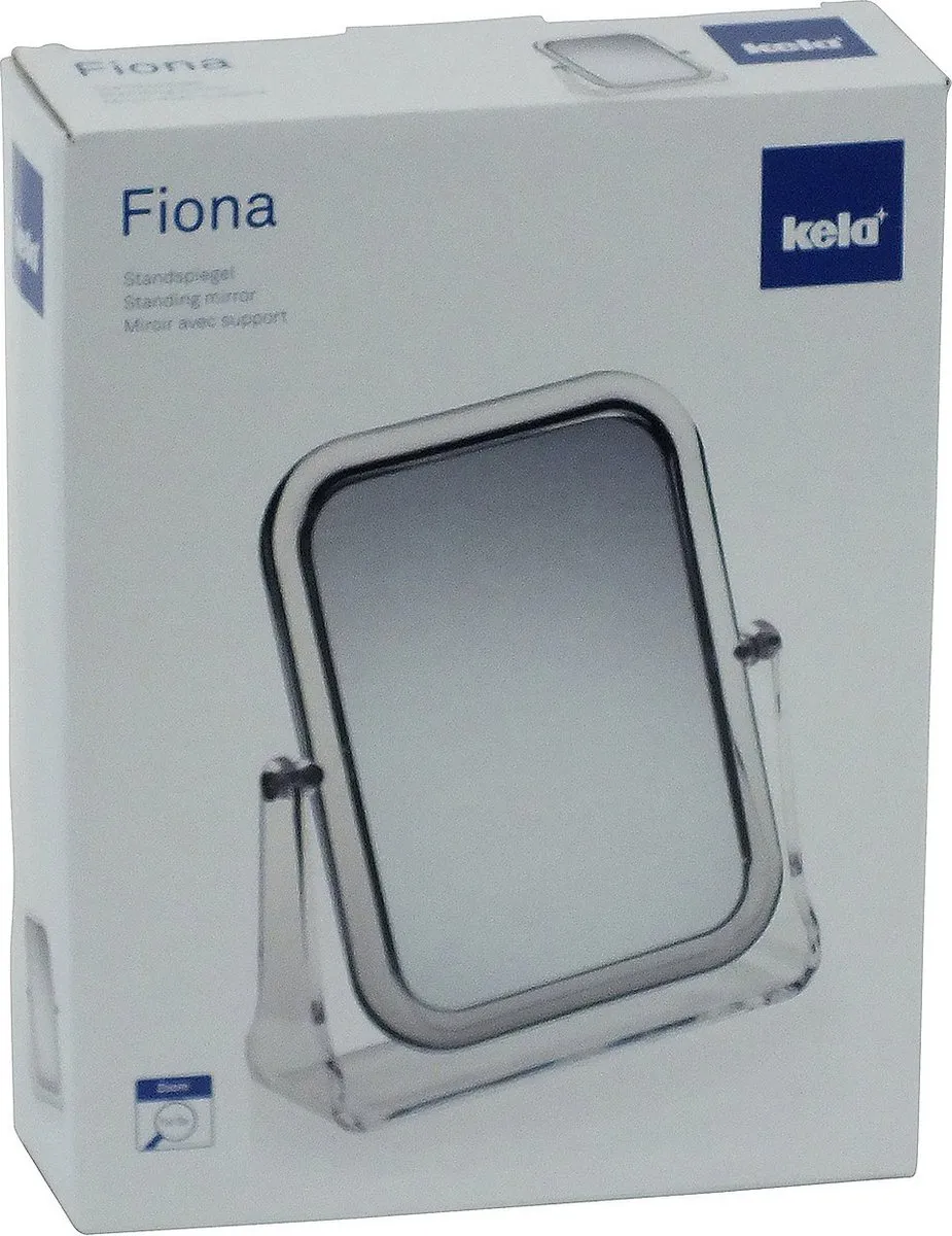 Kela Fiona Spiegel - Zilver - Ø6cm