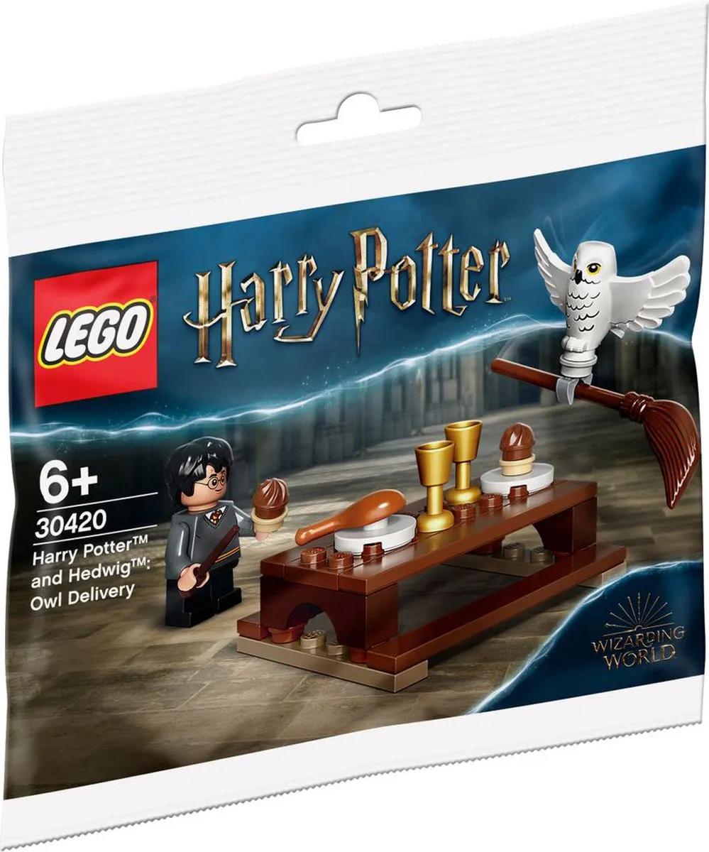 LEGO Harry Potter Hedwig Polybag 30420 - 1 Onderdeel
