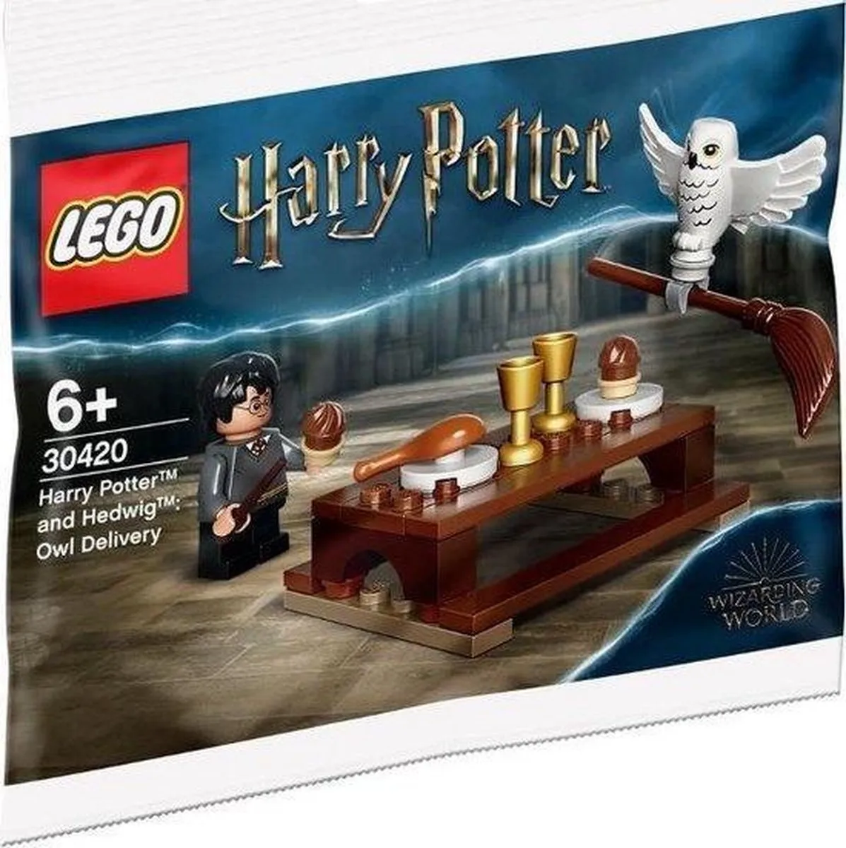 LEGO Harry Potter Hedwig Polybag 30420 - 1 Onderdeel