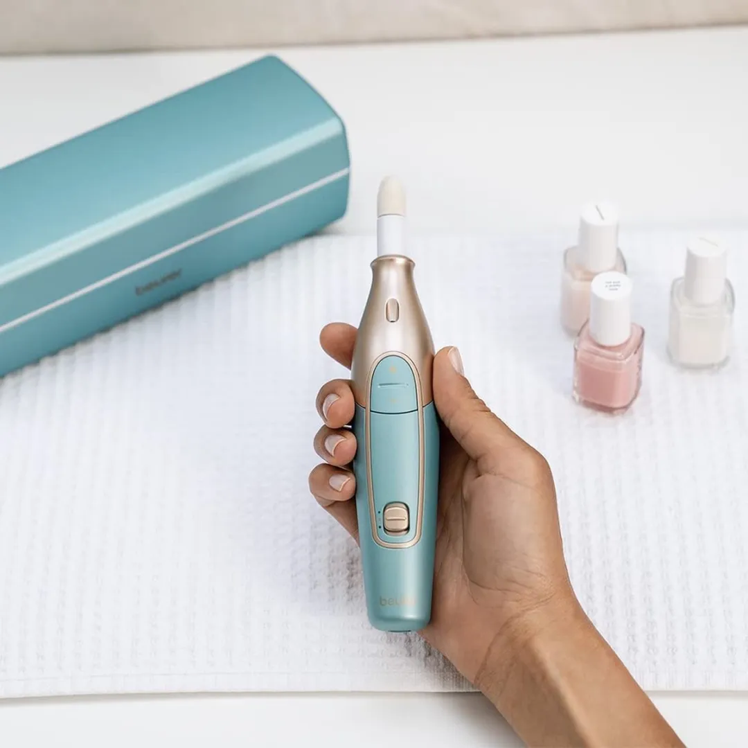 Beurer Nagelfrees Elektrisch - Blauw/Goud - afbeelding 3 van 6