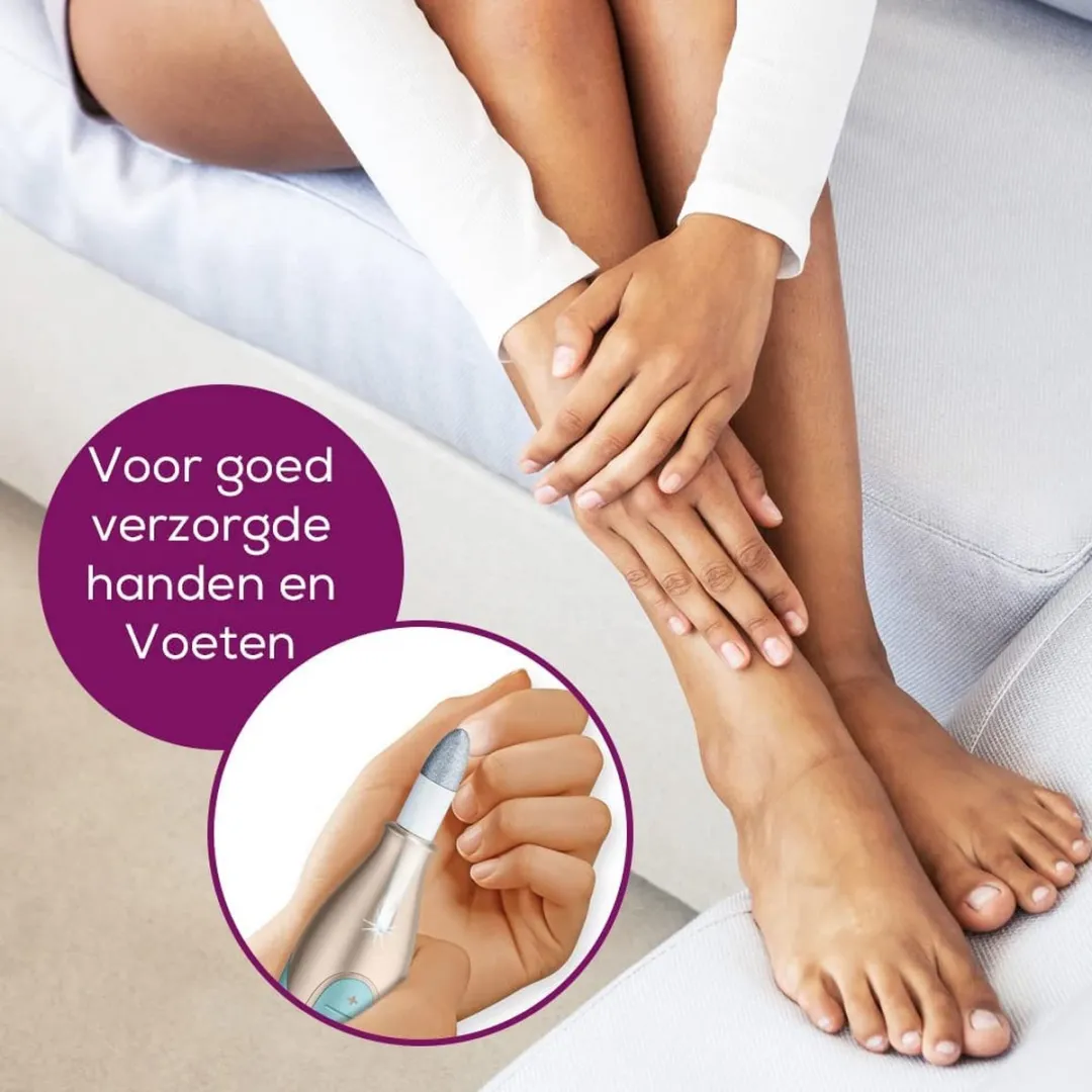 Beurer Nagelfrees Elektrisch - Blauw/Goud - afbeelding 5 van 6