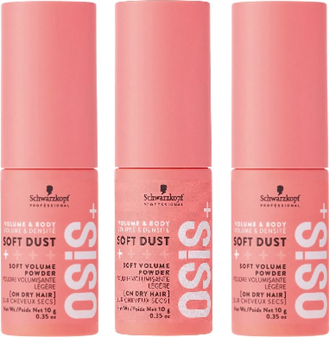 Schwarzkopf Professional OSiS+ Soft Dust Texture Volumepoeder 3x10g