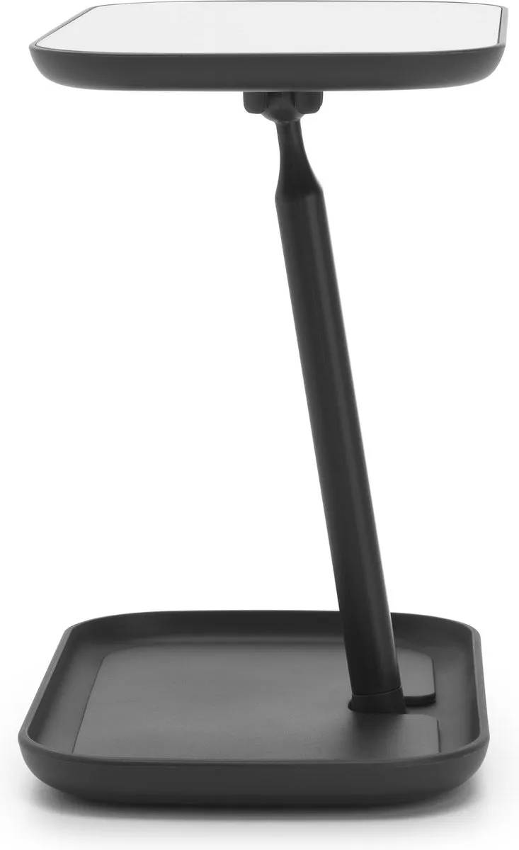 Brabantia ReNew Make-up Spiegel Dark Grey - met Accessoireschaal