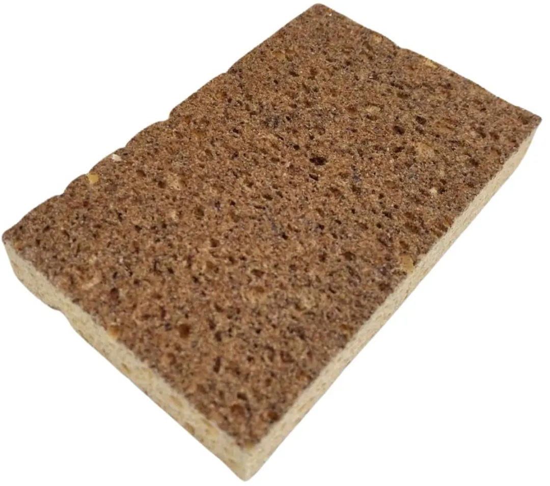 Fackelmann Plantaardige Spons Multi-Oppervlakken 9x2.8x15.6cm - Geel - afbeelding 6 van 6