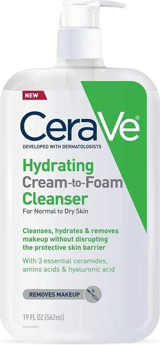 CeraVe Hydrating Cream to Foam 562ml