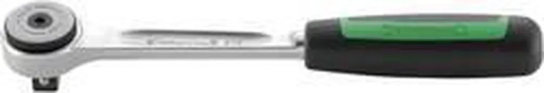 Stahlwille 515-2K Ratel 60 Tanden 1/2" - 12.5mm - Zwart/Groen/Grijs