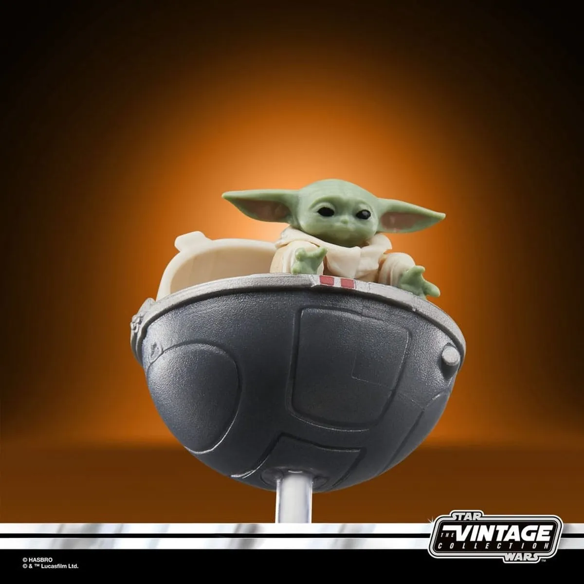 Hasbro Star Wars The Mandalorian Vintage Grogu Action Figuur 10cm - Multi