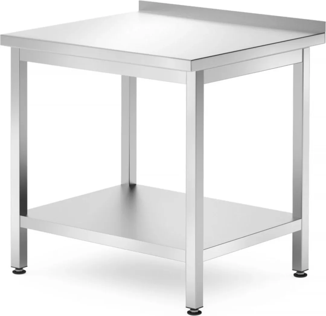 HENDI Muur Werktafel met Schap 800x700mm