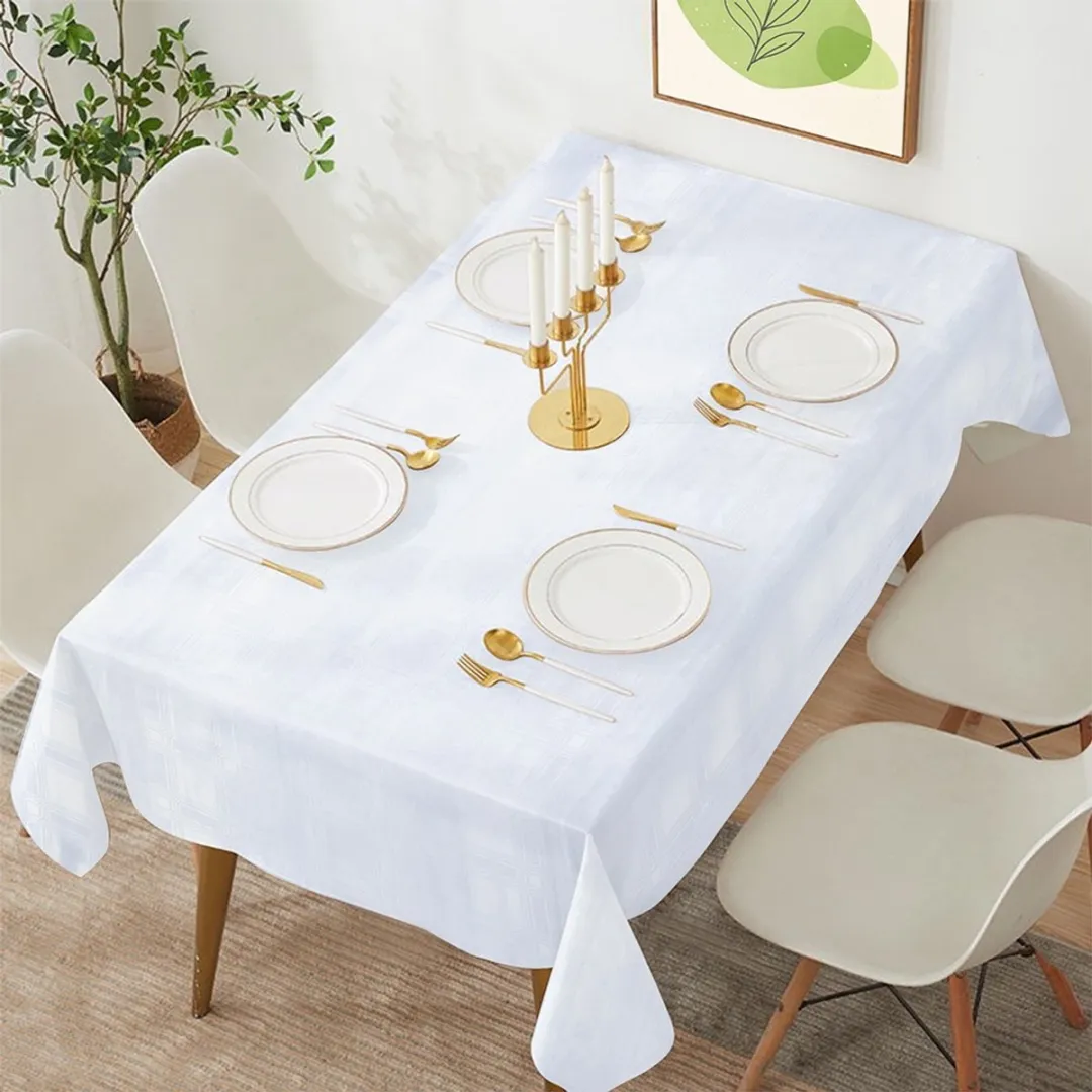 Excellent Houseware Tafellaken Wit - Plamoodpor