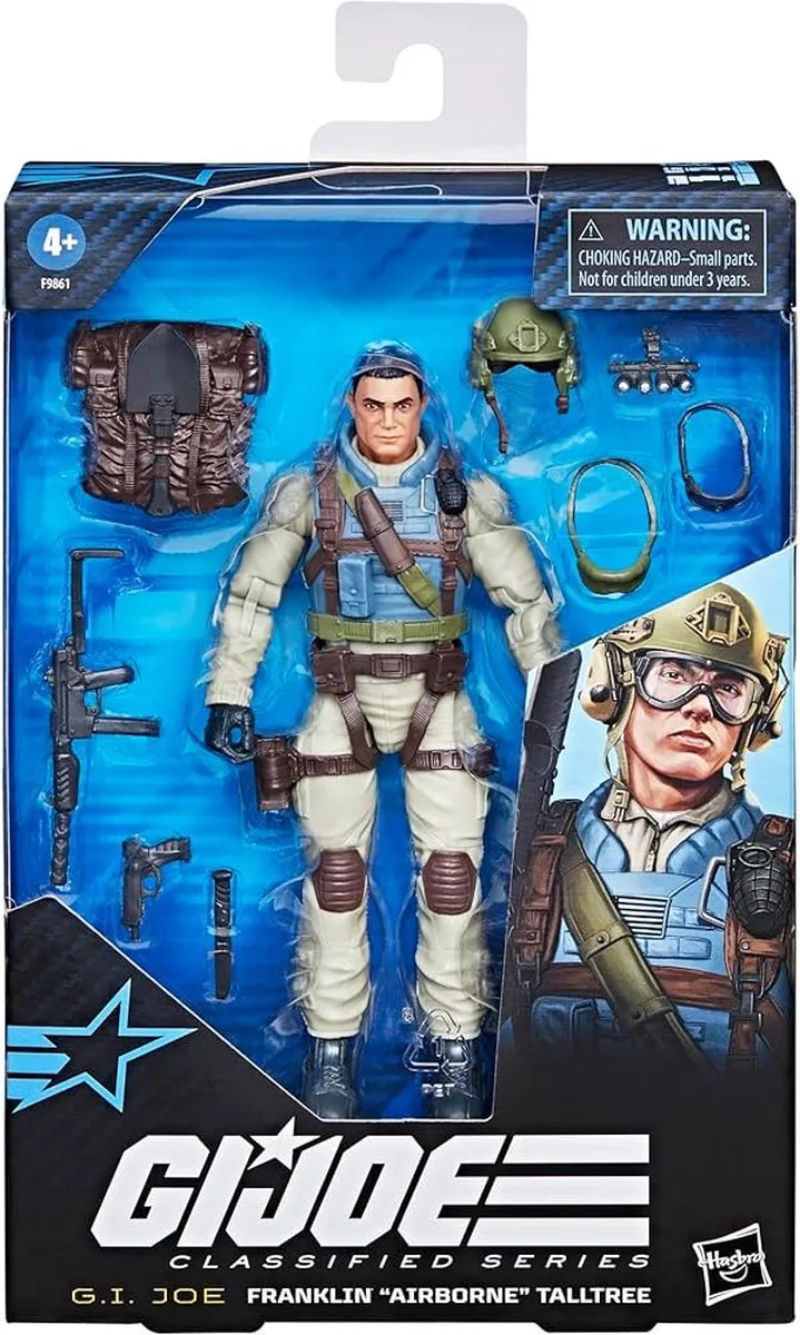 Hasbro G.I. Joe Classified Franklin Airborne Action Figure 15cm - Multi