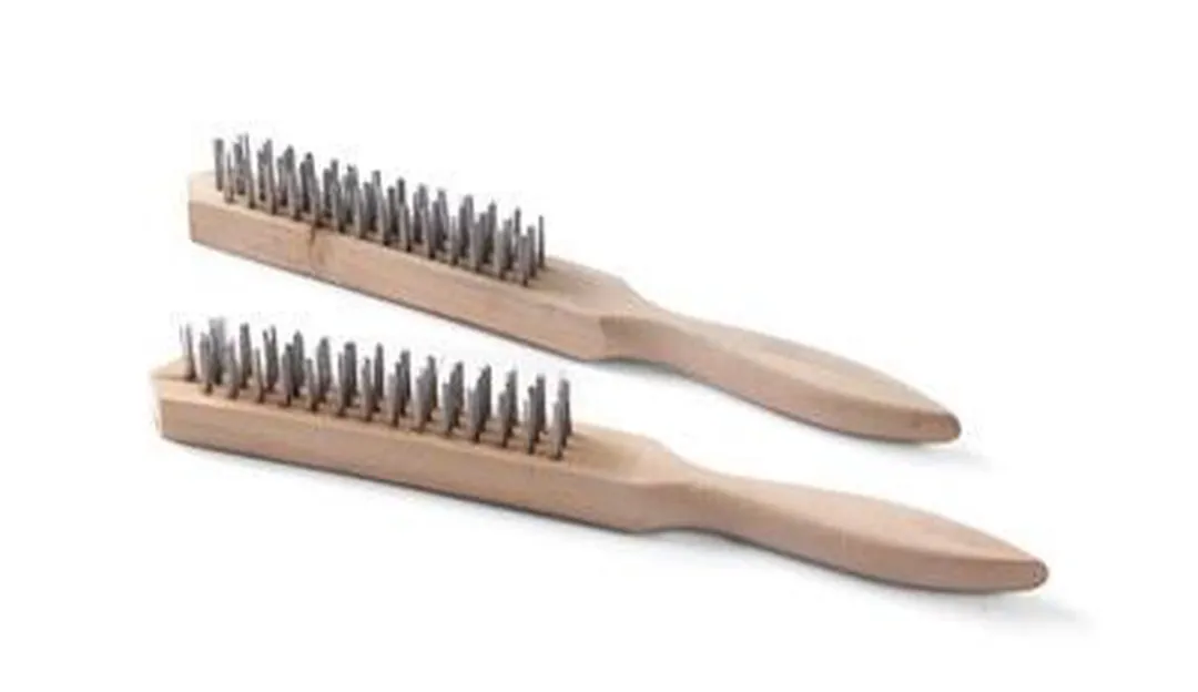 HENDI Staalborstel 290mm - 14 Rijen - Set van 2