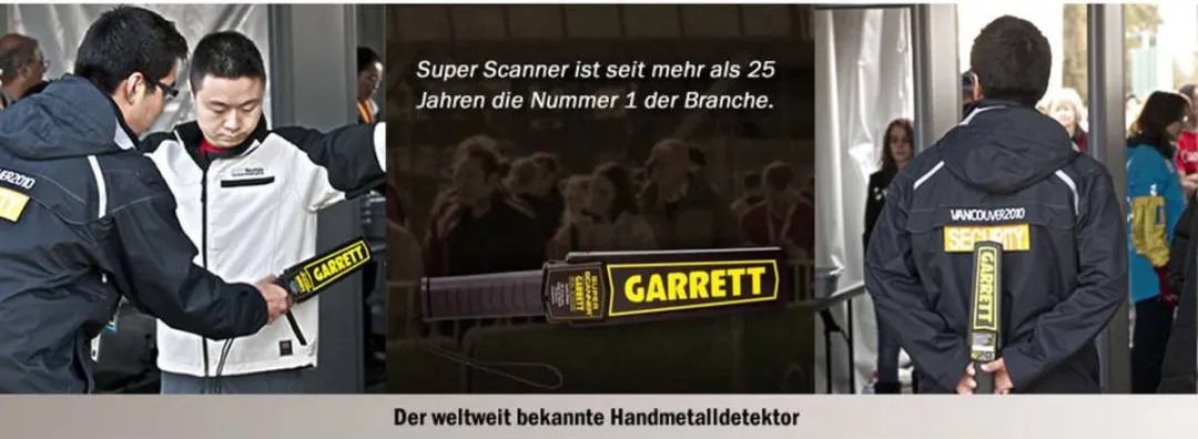 Garrett Superscanner V Hand Metaaldetector - Zwart