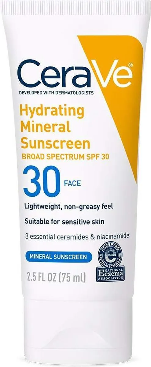 CeraVe Hydraterende Minerale Zonnebrandcrème SPF 30