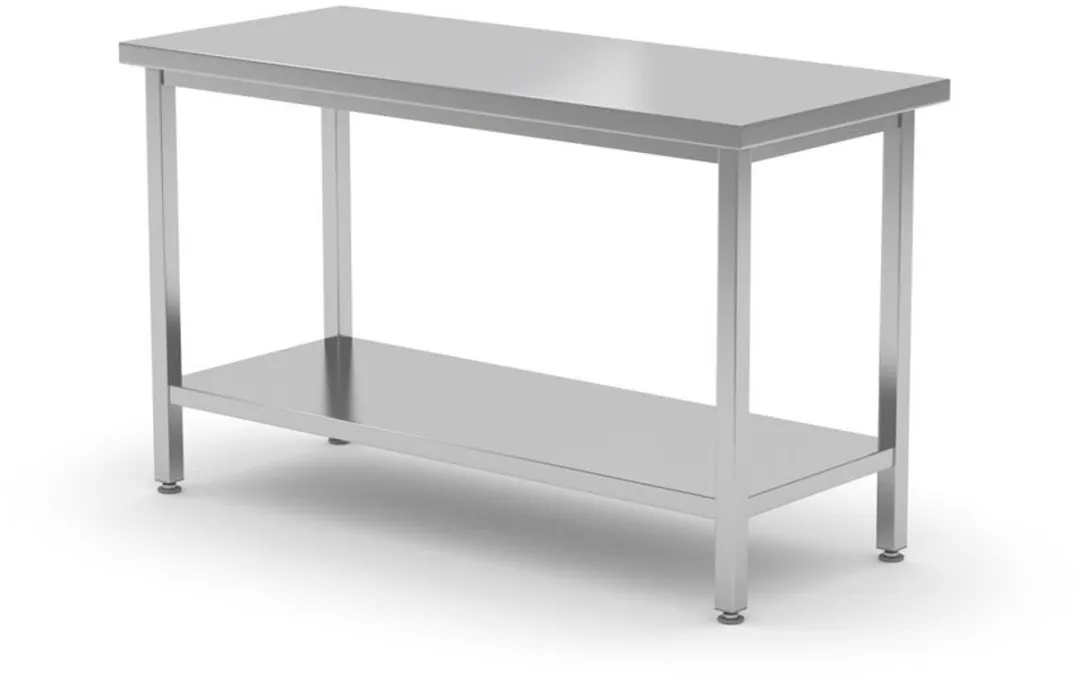 Hendi Werktafel RVS 1400x700mm - Verstelbare poten