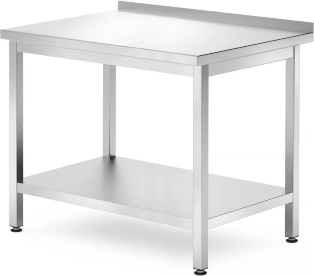 HENDI Muur Werktafel met Schap 1000x700mm