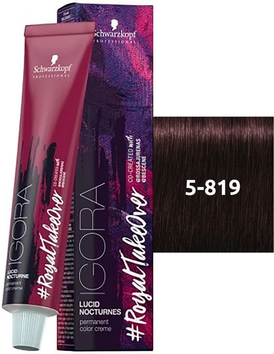 Schwarzkopf Igora #RoyalTakeOver Lucid Nocturnes 5-819
