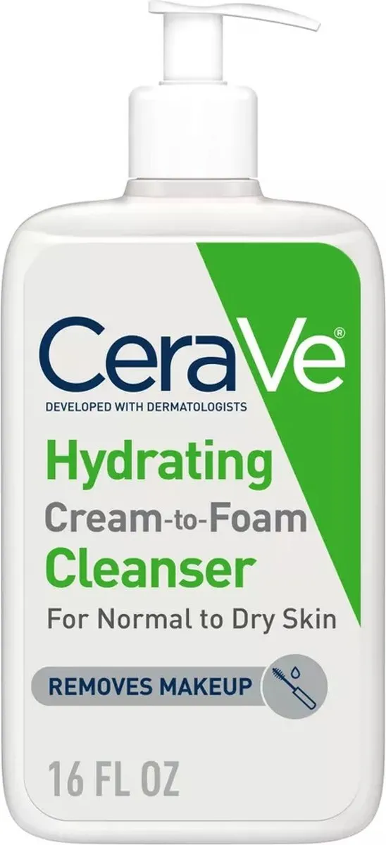 CeraVe Hydraterende Schuimende Reiniger 473ml