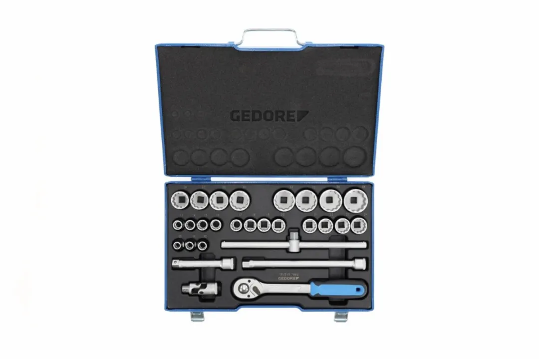 Gedore 2682877 Dopsleutelset 1/2" 28-delig - Metrisch