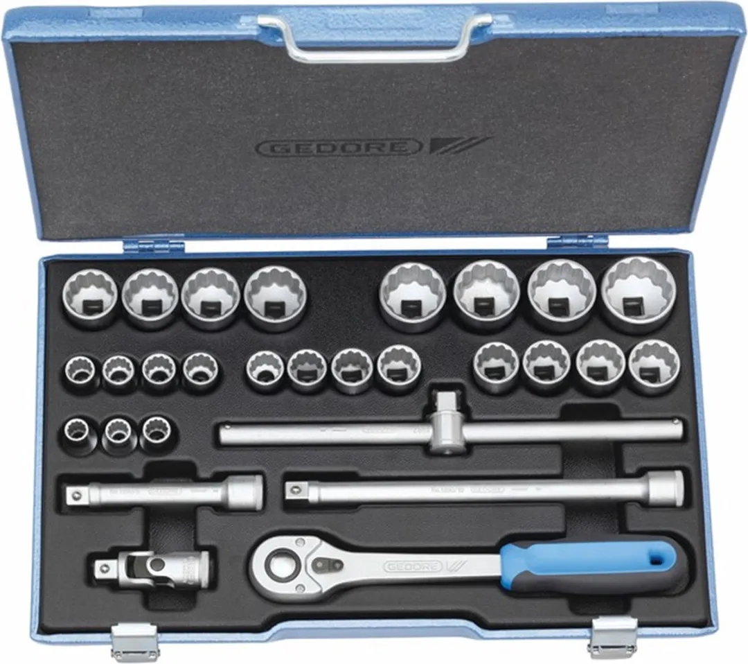 Gedore 2682877 Dopsleutelset 1/2" 28-delig