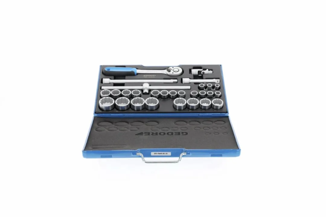 Gedore 2682877 Dopsleutelset 1/2" 28-delig - Metrisch