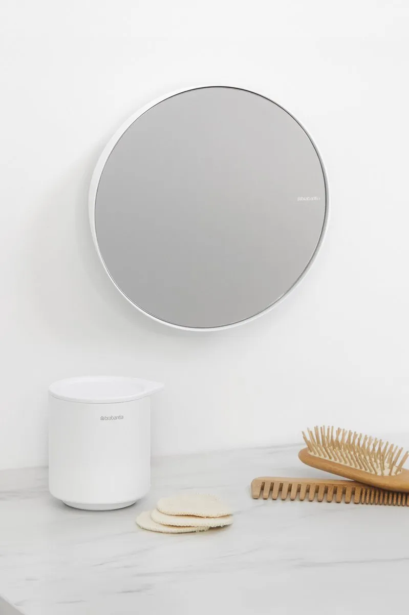Brabantia MindSet Scheerspiegel Mineral Fresh White - afbeelding 6 van 6