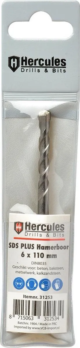 Hercules SDS Plus Hamerboor 6x110mm