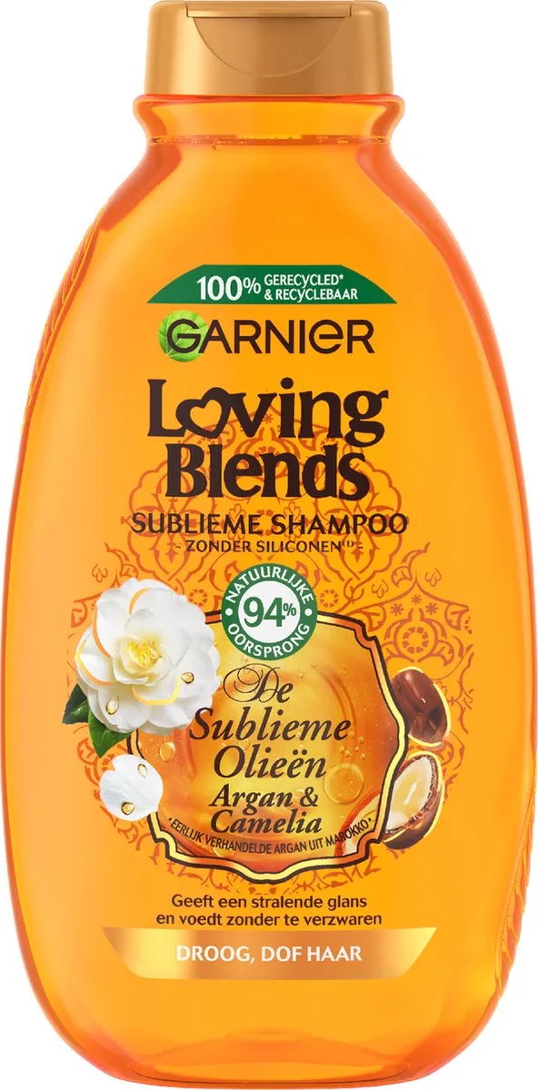 Garnier Loving Blends Argan & Cameliaolie Shampoo - 6x300ml