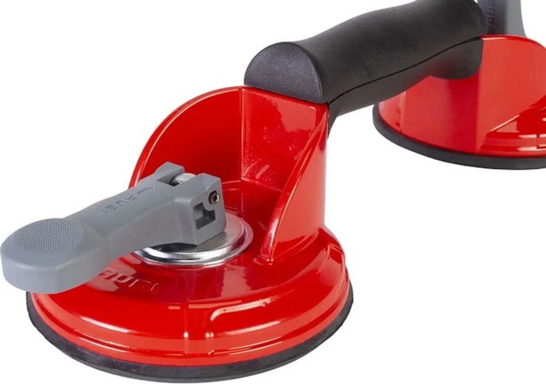 Rubi Zuignap 2 Noppen - Max 55 kg - Rood/Zwart