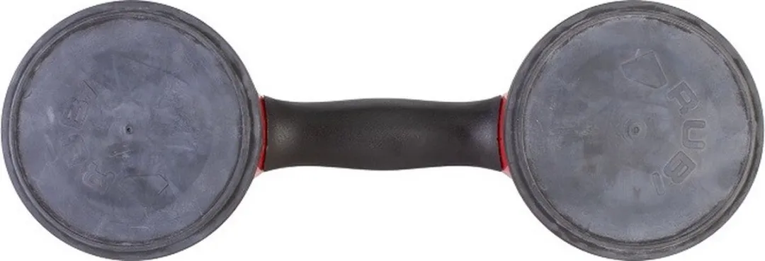 Rubi Zuignap 2 Noppen - Max 55 kg - Rood/Zwart