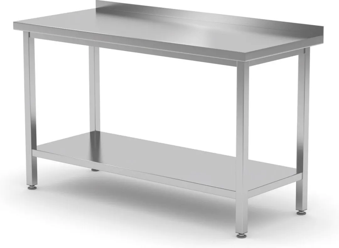 HENDI Muurwerktafel Budget Line 1200x600mm - Versterkt blad