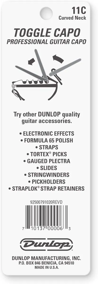 Dunlop Gebogen Scherm - Zwart