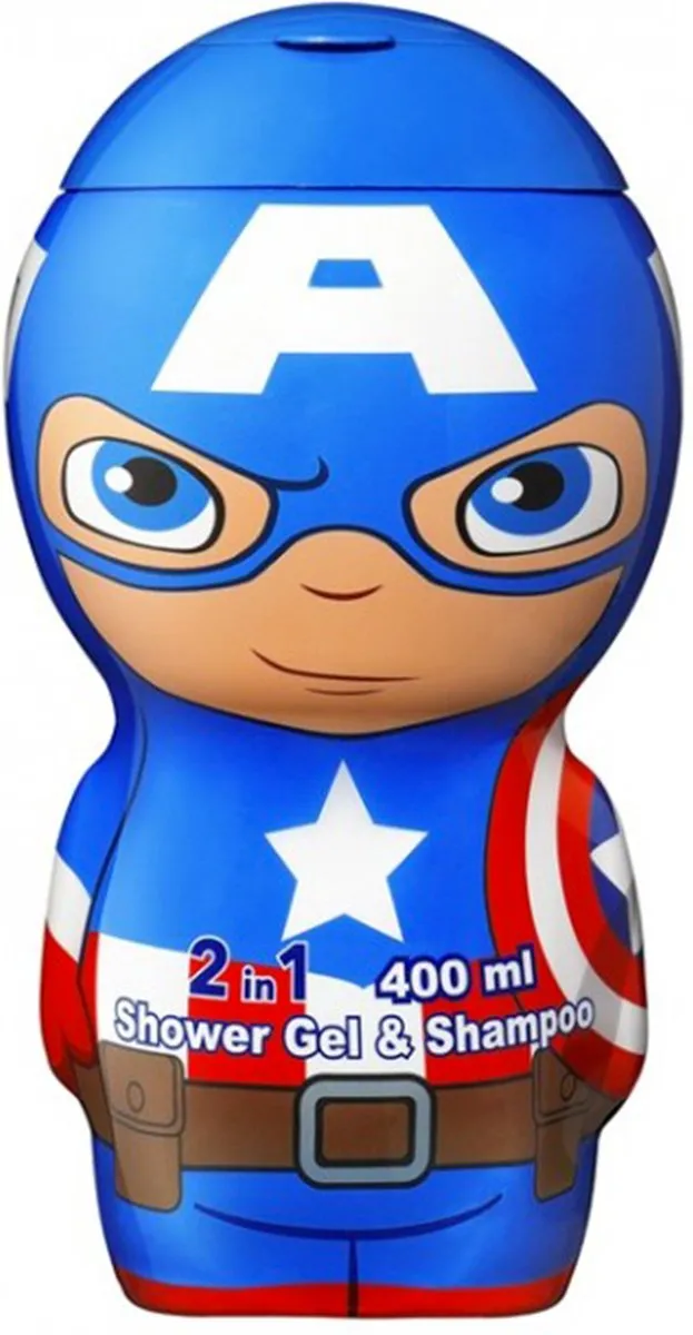Marvel Capitan America Air-Val Gel & Shampoo 400ml