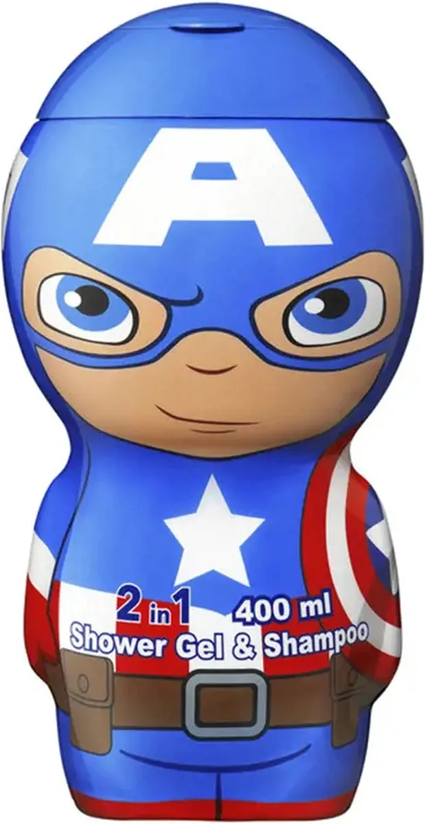Marvel Capitan America Air-Val Gel & Shampoo 400ml