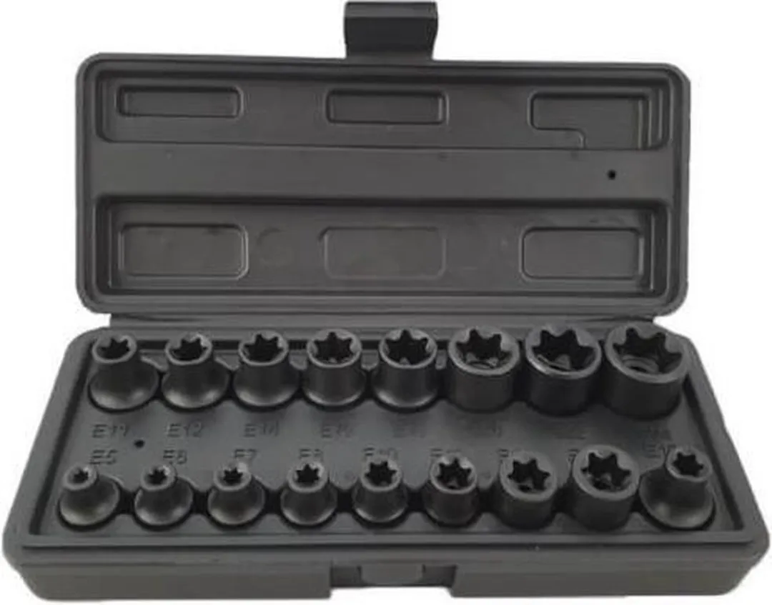 Weber Tools WT-8520 Krachtdoppenset E-Torx